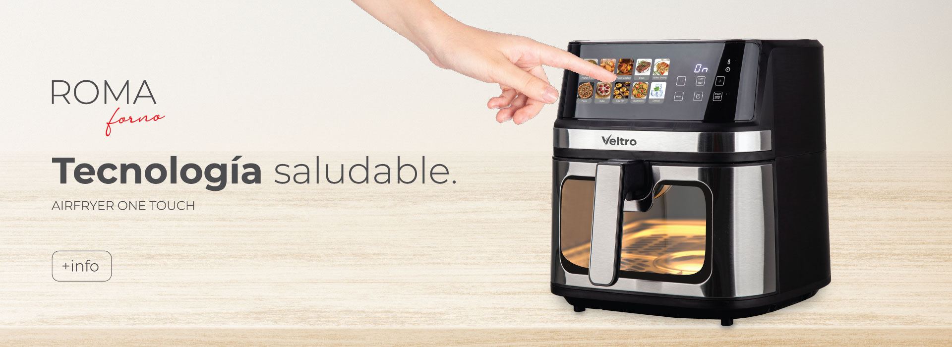 HORNO ELÉCTRICO ROMA FORNO - VELTRO